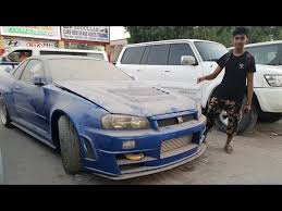 The skyline was largely designed and engineered by shinichiro sakurai from ince. Abandoned Nissan Skyline Gtr R34 In Dubai Idiot Super Car Owners Youtube