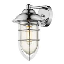 Acclaim Lighting Dylan 1 Light Chrome Outdoor Wall Light 1702ch The Home Depot In 2020 Acclaim Lighting Outdoor Wall Lighting Chrome Outdoor Lighting