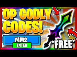 If you want to get mm2 song codes, use the song codes below: Murder Mystery 2 Godly Codes 2020 06 2021