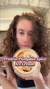 Pumpkin spice season just got a PROTEIN upgrade 🎃🍦 , My Protein Pumpkin  Spice Ice Cream has only 127 calories + 22g protein per serving 🙌 , Who’s  ready for guilt-free ice cream all fall long? 💪 , ...