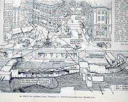 Picadilly Circus London Cross Section From The Illustrirte Zeitung Leipzig Published In November 1927 Un Interesting History London Historical People