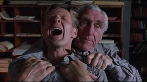 In Shawshank Redemption (1995) brooks holds a knife yo Heywood's throat.  Despite most people thinking this is a random shank, this is actually the  shawshank referenced in the movies title : r/shittymoviedetails