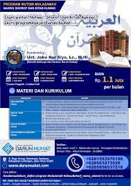 Kurikulum teori dan praktek, bandung : Program Mutqin Mulazamah Nahwu Shorof Dan Kitab Kuning