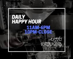 Daily Happy Hour Picture Of Alibi Drinkery Lakeville