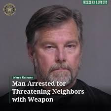 On February 28, deputies responded to a report of threats being made by a  neighbor. According to the victim, their neighbor, Roy Johnson, 67, of Palm  Coast, walked up to a Ring