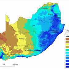 New map rainfall and rainfall variability in africa ilri news. Map Of South Africa S Annual Rainfall Across Water Management Areas Wmas Download Scientific Diagram