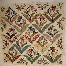 Funoldhag Poisies And Teacups Quilts Applique Quilts Flower Quilts