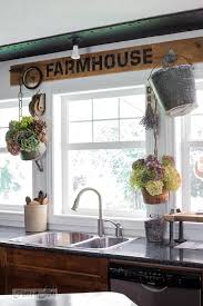 industrial farmhouse window valance