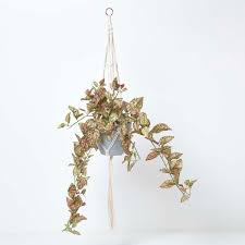 Check spelling or type a new query. Artificial Hanging Basket Ivy Plant In Pot 95cm
