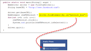 How To Select Checkbox And Radio Button In Selenium Webdriver