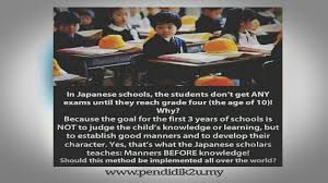 Sistem pendidikan finland tidak seperti di negara lain yang mementingkan persaingan. Sistem Pendidikan Di Jepun Pendidik2u
