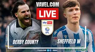 Derby County vs Sheffield Wednesday LIVE Score Updates: The home team wins (2-1)