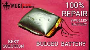 So…how to fix swollen lithium battery? How To Repair Bulged Battery Swollen Battery 100 Solution Youtube