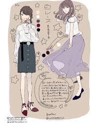 3億年ぶりくらいに描いた絵にいらないコメントをつけた 最近あったかいね 韓国 可愛い イラスト 女の子 おしゃれ イラスト 可愛い