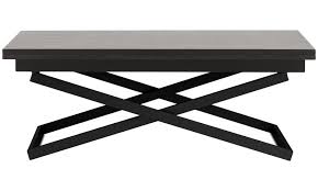 Couchtische Rubi Verstellbarer Tisch In Hohe Und Grosse Rechteckig Schwarz Eiche Verstellbarer Tisch Tisch Hohenverstellbar Klapp Couchtisch