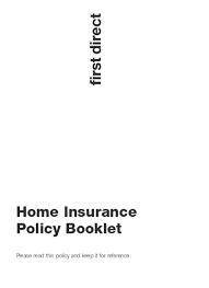 • information contained on your information provided by you document as issued by us Your Home Insurance Policy Booklet