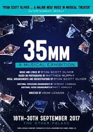 Photo by matthew murphy that goes along with the song the ballad of sara berry by ryan scott oliver from 35mm: Review Of 35mm A Musical Exhibition At The Other Palace Studio