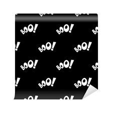Maybe you would like to learn more about one of these? Icono Plano Patron Con Boo Sobre Fondo Negro Wallpaper Pixers We Live To Change