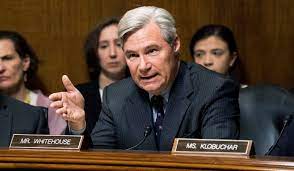 Sheldon whitehouse, of rhode island is under fire for his family's membership at a beach club. Sheldon Whitehouse Conspiracy Theorist National Review