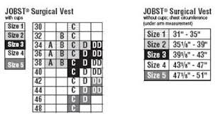 Jobst Womens Surgical Vest With Or Without Cups