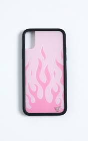 Snap, tough, & flex cases created by independent artists. Wildflower Iphone Case In Pink Flames Showpo