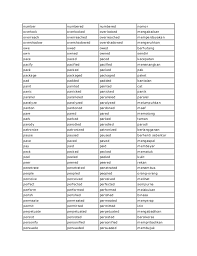 Abide (tinggal) abides abode, abided abode; Daftar Regular Verb Dan Irregular Verb Arti Bahasa Indonesia