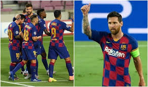 The obstacles in the path would have prevented most footballers, but the seven seconds of magic from lionel messi found a way against napoli . Barcelona 3 1 Napoli Lionel Messi On Target In Champions League Win Bayern Up Next Football Sport Express Co Uk