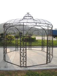 Ceremony Iron Gazebo Gazebo De Jardin Fuentes Para Jardin Plantas De Exterior