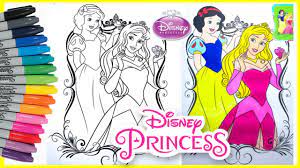 25 gambar mewarna kartun princess free hellokitty hitam putih download free clip art free download how to draw buku mewarnai halaman mewarnai hello kitty. Mewarnai Putri Salju Snow White Princess Aurora Disney Princess Coloring Book Pages Youtube