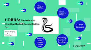 cobra consolidated omnibus budget reconciliation act by