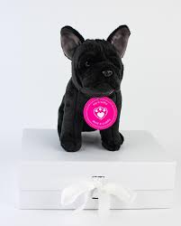 Self playing tug of war dog toy with suction cup. Black French Bulldog Soft Toy French Bulldog Gifts Send A Cuddly