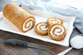Preheat your oven to 375 degrees f (190 degrees c). Pumpkin Roll Dessert Now Dinner Later
