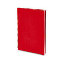 Spiral Notes A4 - Cherry Red
