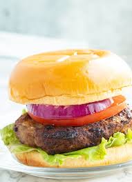 From freezer to plate in under 20 minutes. These Air Fryer Turkey Burgers Are Juicy And Full Of Tons Of Flavor They Can Be Cooked From Turkey Burgers Air Fryer Recipes Healthy Air Fryer Dinner Recipes