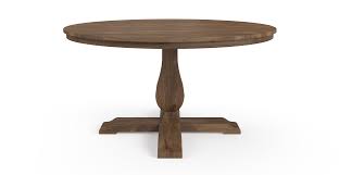 Mango wood is as strong as cherry or ash wood, ranking 1070 on the janka hardness scale (this is no flimsy wood choice!) because mango wood is water resistant, don't be afraid to leave your furniture outside (although beware of sun bleaching and bring it in before the cold weather hits) because it's readily available (thanks to all those. Buy Darby Round Dining Table 150cm Online In Australia Brosa