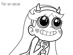 Star Vs The Forces Of Evil In 2020 Coloring Pages Butterfly Coloring Page Star Vs The Forces Of Evil