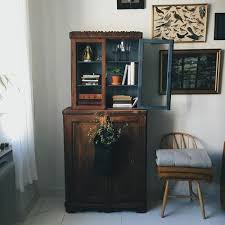 Home Office With Antique Furniture Moody Interior Design Home Decor Interior House Interior