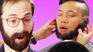 Fake facial hair has been in use for as long as public performance. Guys Who Can T Grow Facial Hair Get Realistic Beards Youtube