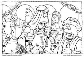Jesus Changes Water Into Wine Graham Kennedy Coloring Page Sunday School Coloring Pages Water Into Wine Coloring Pages
