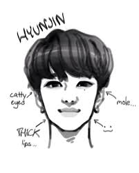 This Is A Perfect Drawing Of Hyunjin Drawing For Kids Kpop Drawings Stray