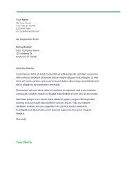 Google Docs Cover Letter Templates 5 Google Cover Letters