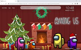 Among Us Christmas Wallpapers New Tab Looking at the game files i dont know how to extract them. among us christmas wallpapers new tab