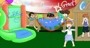 RobbieFTT] Connor and Grant's Birthday Party by BlackestKnight049 -- Fur  Affinity [dot] net