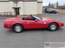 Fisher is commonly credited with the concept of a rolling start led by a pace car. 1986 Chevrolet Corvette For Sale Classiccars Com Cc 1210211