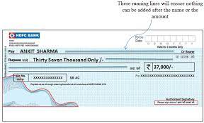 A post dated check is a check on which the issuer has stated a date later than the current date. 6 Tips To Write Correct And Safe Cheque