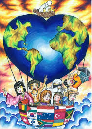 Art For Peace Contest Every Nation Is United Fly High To Declare World Peace