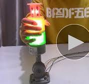 Led Signal Tower Stack Lights, Industrial Signal Warning Column Tower Lamp  Andon Lights with Rotatable Base, Steady/Flashing Light Switchable, 110V ...