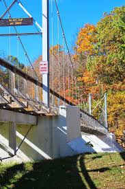 North Wood County Park Suspension Bridge County Park Wood County Suspension Bridge