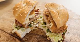 Large pieces of chicken (usually chest pieces) are taken for the burger. Kfc Is Bringing Back It S Unbelievably Cheesy Mozzarella Zinger Burger