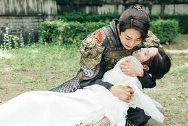 Kang han na as hwangbo yeonhwa (later queen daemok) park shi eun as lady hae (principal wife of wang wook) z.hera as early working title was moon lovers then changed to scarlet heart: K Drama Review Moon Lovers Scarlet Heart Ryeo Seven Handsome Princes In One Frame With Different Stories Channel K